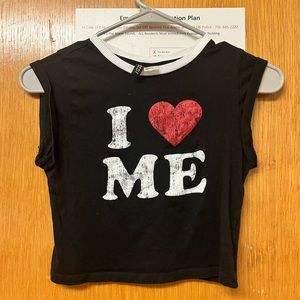 I love me baby tee